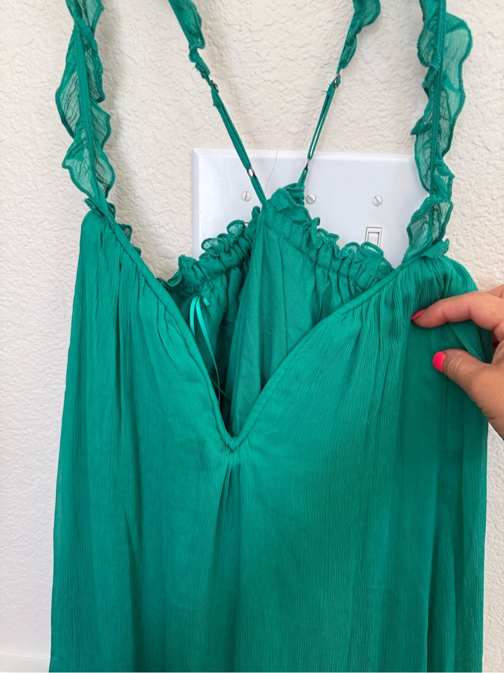 XXS Anthropologie Sleeveless Chiffon
Midi Dress Maxi NWT - Picture 7 of 8